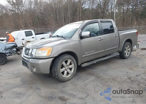 2008 Nissan Titan Se z USA, uszkodzony, nr VIN 1N6BA07DX8N338371